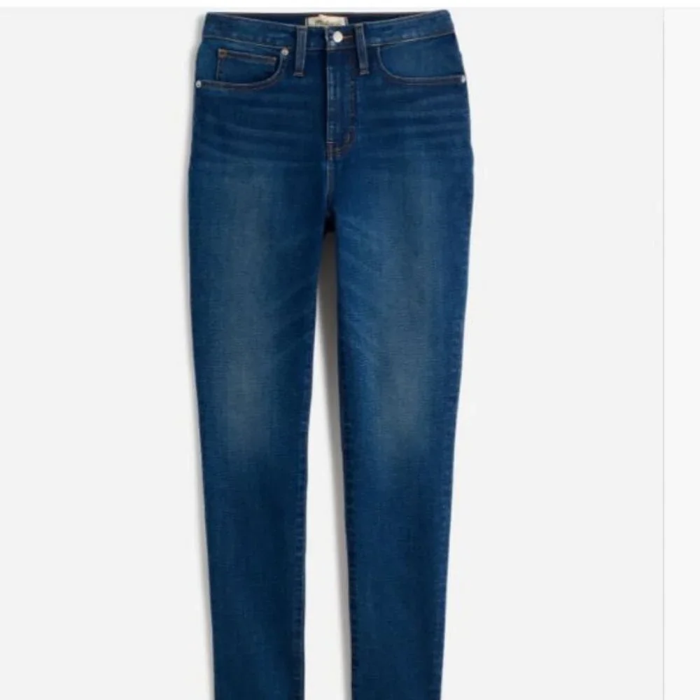 Madewell Curvy High Rise Skinny Jeans Size 27 - Picture 3 of 10